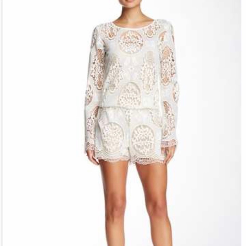 Lace romper